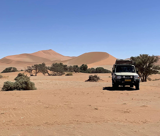 Dunes De Sosusvlei En Namibie